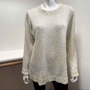 Salon Studio • Glistening Sequins Sweater | Sz L